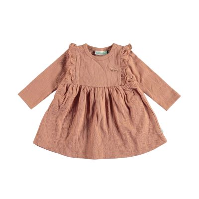 Babylook Crepe Jurk - Cameo Brown