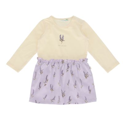 Babylook Lavender Jurk – Be Kind - Buttercream