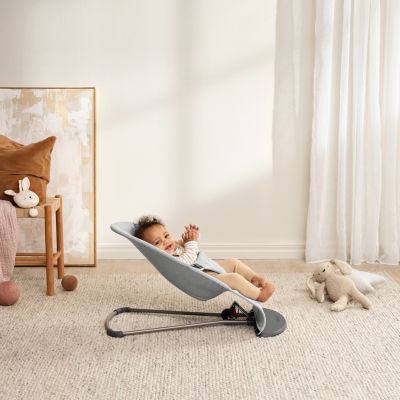 BabyBjörn Bliss Wipstoel - Geweven - Mélange Lichtgrijs BabyBjörn Bliss Wipstoel - Geweven - Mélange Lichtgrijs