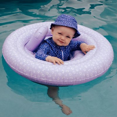 Swim Essentials Baby Float - 0-1 Jaar - Lila Leopard Swim Essentials Baby Float - 0-1 Jaar - Lila Leopard