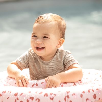 Swim Essentials Baby Float - 0-1 jaar - Old Pink Leopard Swim Essentials Baby Float - 0-1 jaar - Old Pink Leopard