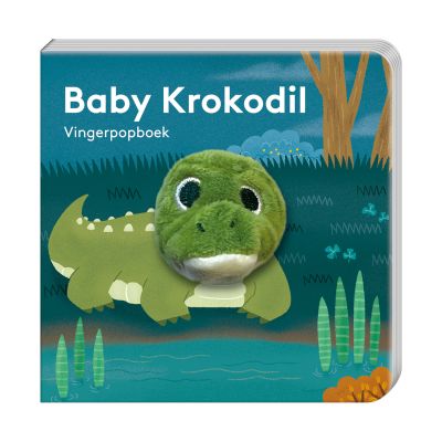 Imagebooks Vingerpopboekje Baby Krokodil