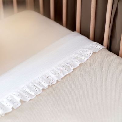 Baby's Only Ledikantlaken Ruffle Calm Wit 120 x 150 cm
Baby's Only Ledikantlaken Ruffle Calm Wit 120 x 150 cm
