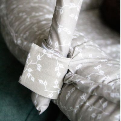 Babyjem Babynest met Speeltjes Grijs