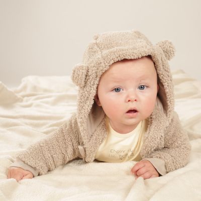 Babylook Mouse Teddy Jasje - Maat 62/68 - Moon Rock