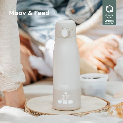 Babymoov Flessenwarmer Moov & Feed - Sand