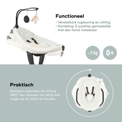 Babymoov Schommelstoel Swoon Evolution Curl White
