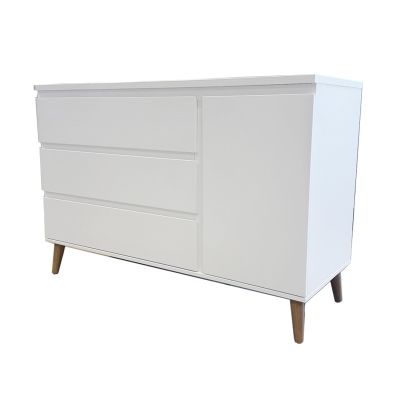 TWF Ledikant 60 x 120 - Commode XL Beach Island White TWF Ledikant 60 x 120 - Commode XL Beach Island White