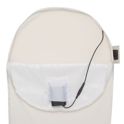 Bebe-Jou Quilted Verwarmd Aankleedkussen - Waves Off White Bebe-Jou Quilted Verwarmd Aankleedkussen - Waves Off White