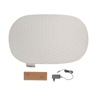 Bebe-Jou Quilted Verwarmd Aankleedkussen - Waves Off White Bebe-Jou Quilted Verwarmd Aankleedkussen - Waves Off White