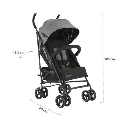 Kikkaboo Buggy Beetle Zwart Kikkaboo Buggy Beetle Zwart