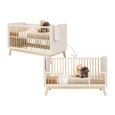 Bopita Bedbank 70 x 140 Lines Dune / Naturel