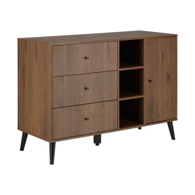 Bopita Ledikant 70 x 140 - Commode XL - 2 Deurskast XL - Zara - Walnoot Bopita Ledikant 70 x 140 - Commode XL - 2 Deurskast XL - Zara - Walnoot