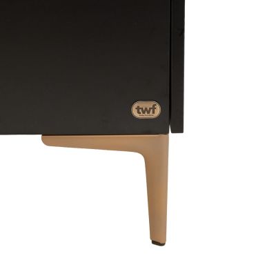 TWF Park - Modena - Metalen Poten - Zwart