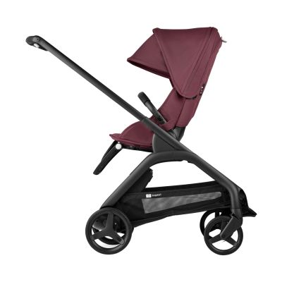 Bugaboo Wandelwagen Dragonfly Incl. Suncanopy Black / Dark Cherry - Dark Cherry