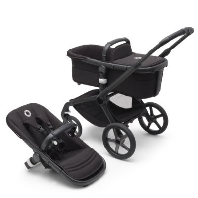 Bugaboo Base Fox 5 Exclusief Sun Canopy - Black / Midnight Black