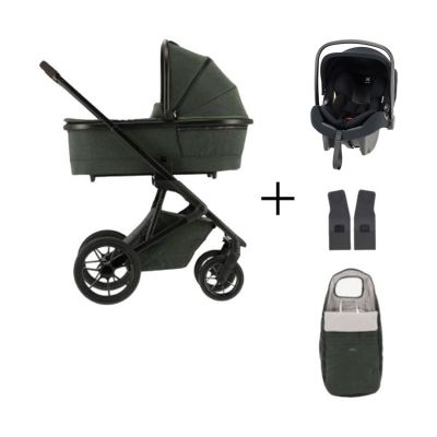 Qute Q-Rider Plus Kinderwagen | Kidsriver Curve Autostoel