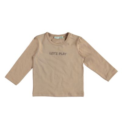 Babylook Lets Play T-Shirt - Maat 56 - Warm Taupe
