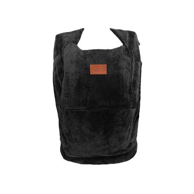 ByKay Tiny Click Carrier Ribbed Velvet Smoky Black