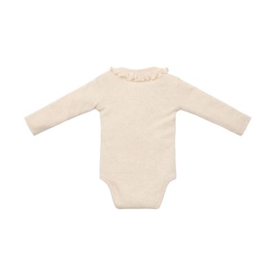 Little Dutch Romper Lange Mouw Little Farm Sand Melee 62