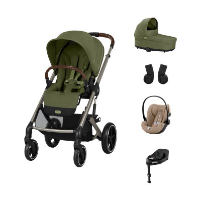 Cybex Balios 3-in-1 Kinderwagen Set M - Moss Green/Khaki Cybex Balios 3-in-1 Kinderwagen Set M - Moss Green/Khaki