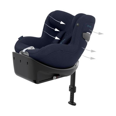 Cybex Sirona Ti I-Size Plus Autostoel - Nautical Blue/Navy Blue Cybex Sirona Ti I-Size Plus Autostoel - Nautical Blue/Navy Blue