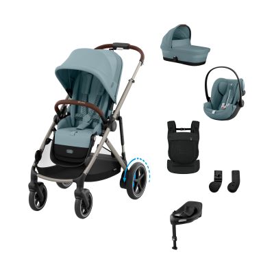 Cybex e-Gazelle 3-in-1 Kinderwagen Set M Incl. Amya