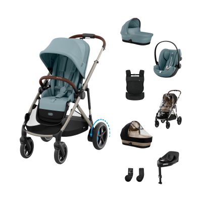 Cybex e-Gazelle S 3-in-1 Kinderwagen Set XL Incl. Amya