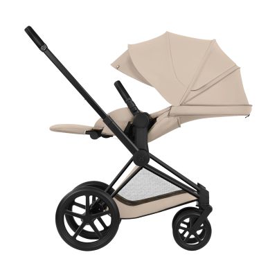 Cybex Priam 5 Comfort Kinderwagen 2-in-1 - Matt Black/Cozy Beige