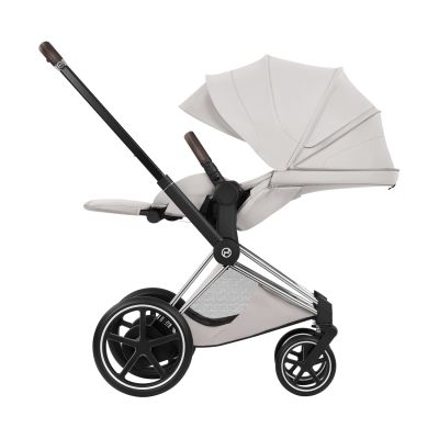 Cybex e-Priam 5 Style Kinderwagen 2-in-1 - Chrome Brown/City Grey Cybex e-Priam 5 Style Kinderwagen 2-in-1 - Chrome Brown/City Grey