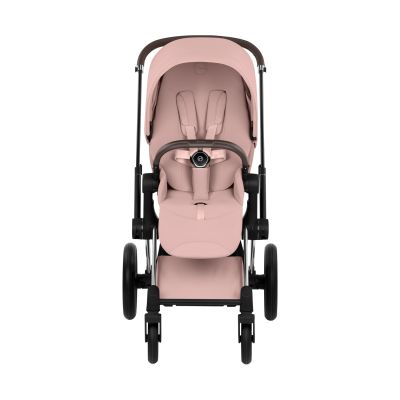 Cybex Priam 5 Style Kinderwagen 2-in-1 - Chrome Brown/Peach Pink Cybex Priam 5 Style Kinderwagen 2-in-1 - Chrome Brown/Peach Pink