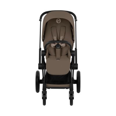 Cybex Priam 5 Comfort Kinderwagen 2-in-1 - Matt Black/Coconut Brown
