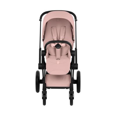 Cybex Priam 5 Style Kinderwagen 2-in-1 - Matt Black/Peach Pink Cybex Priam 5 Style Kinderwagen 2-in-1 - Matt Black/Peach Pink