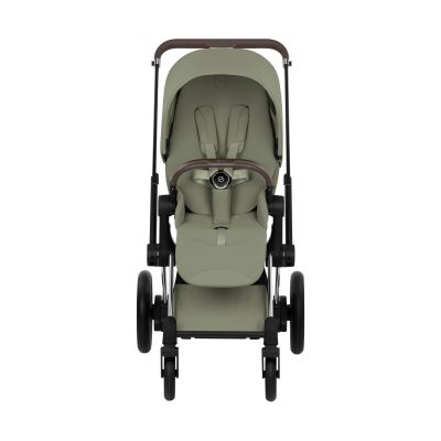 Cybex e-Priam 5 Style Kinderwagen 2-in-1 - Chrome Brown/Sage Green