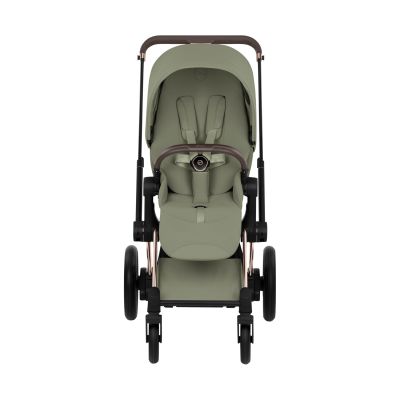 Cybex e-Priam 5 Style Kinderwagen 2-in-1 - Rosegold/Sage Green