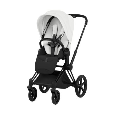 Cybex e-Priam 5 Style Kinderwagen 2-in-1 - Chrome Brown/Off White Cybex e-Priam 5 Style Kinderwagen 2-in-1 - Chrome Brown/Off White