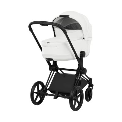 Cybex e-Priam 5 Style Kinderwagen 2-in-1 - Chrome Brown Frame