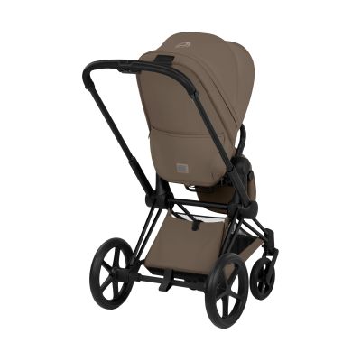 Cybex Priam 5 Comfort Kinderwagen 2-in-1 - Matt Black/Coconut Brown