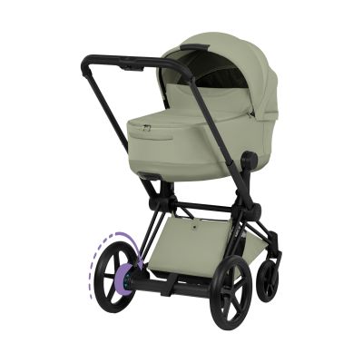 Cybex e-Priam 5 Style Kinderwagen 2-in-1 - Matt Black Frame