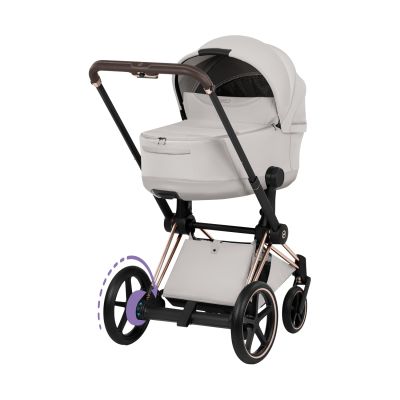 Cybex e-Priam 5 Style Kinderwagen 2-in-1 - Rosegold Frame