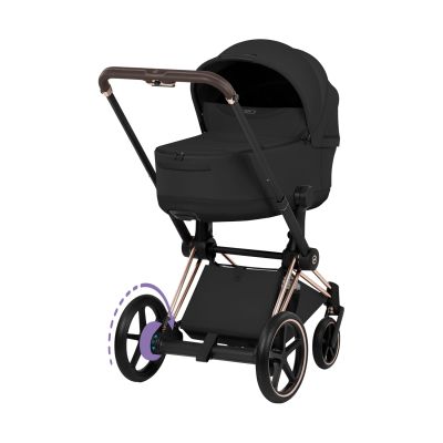 Cybex e-Priam 5 Style Kinderwagen 2-in-1 - Rosegold/Sepia Black Cybex e-Priam 5 Style Kinderwagen 2-in-1 - Rosegold/Sepia Black