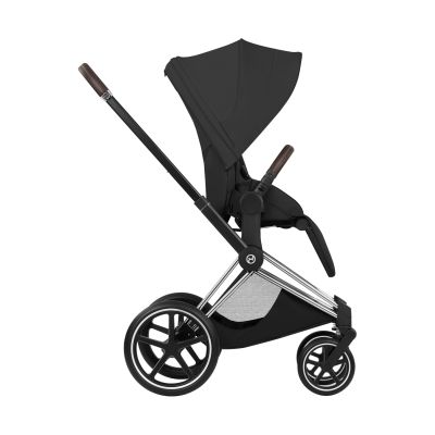 Cybex Priam 5 Style Kinderwagen 2-in-1 - Chrome Brown/Sepia Black Cybex Priam 5 Style Kinderwagen 2-in-1 - Chrome Brown/Sepia Black