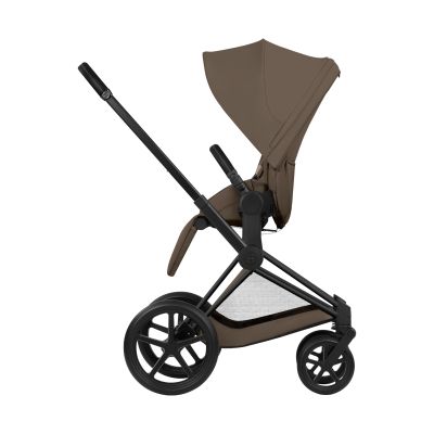 Cybex Priam 5 Comfort Kinderwagen 2-in-1 - Matt Black/Coconut Brown