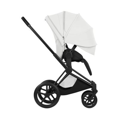 Cybex e-Priam 5 Style Kinderwagen 2-in-1 - Chrome Brown/Off White Cybex e-Priam 5 Style Kinderwagen 2-in-1 - Chrome Brown/Off White