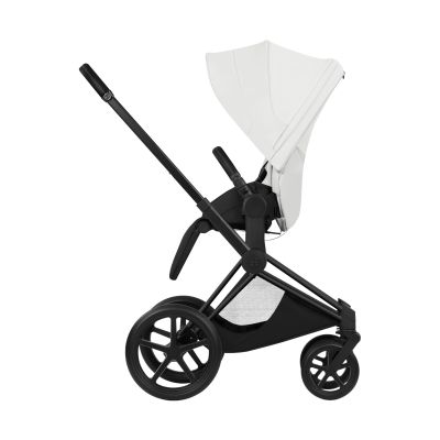 Cybex e-Priam 5 Style Kinderwagen 2-in-1 - Chrome Brown/Off White Cybex e-Priam 5 Style Kinderwagen 2-in-1 - Chrome Brown/Off White