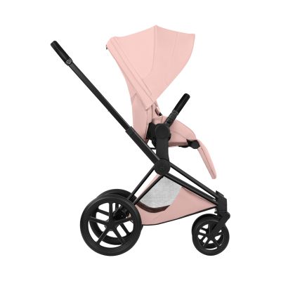 Cybex Priam 5 Style Kinderwagen 2-in-1 - Matt Black/Peach Pink Cybex Priam 5 Style Kinderwagen 2-in-1 - Matt Black/Peach Pink