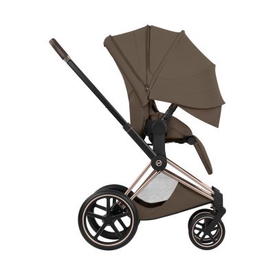 Cybex Priam 5 Style Kinderwagen 2-in-1 - Rosegold/Coconut Brown Cybex Priam 5 Style Kinderwagen 2-in-1 - Rosegold/Coconut Brown