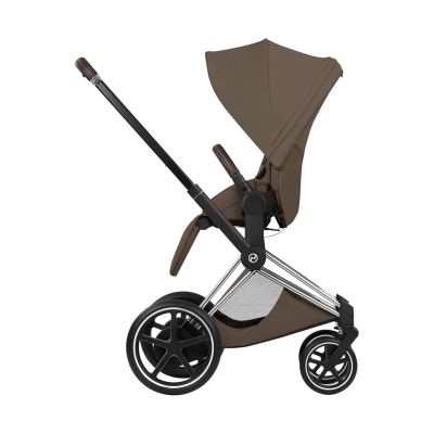 Cybex e-Priam 5 Style Kinderwagen 2-in-1 - Chrome Brown/Coconut Brown Cybex e-Priam 5 Style Kinderwagen 2-in-1 - Chrome Brown/Coconut Brown