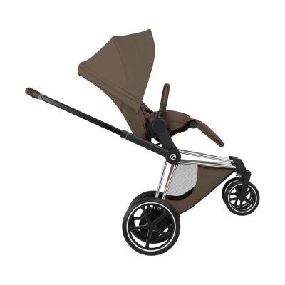 Cybex e-Priam 5 Style Kinderwagen 2-in-1 - Chrome Brown/Coconut Brown Cybex e-Priam 5 Style Kinderwagen 2-in-1 - Chrome Brown/Coconut Brown