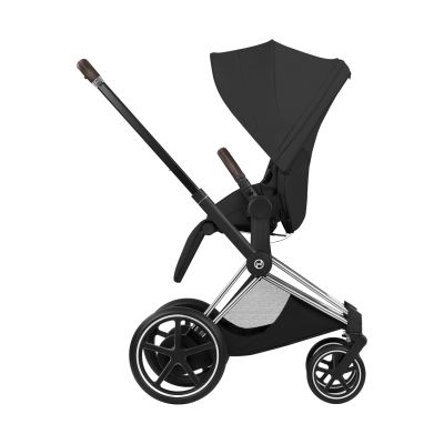 Cybex e-Priam 5 Style Kinderwagen 2-in-1 - Chrome Brown/Sepia Black